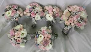 Pink pastel Bridal bouquets